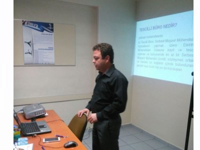 EMO-GENÇ BİLGİ AĞACI - ELEKTRİK SMM SEMİNERİ DÜZENLENDİ