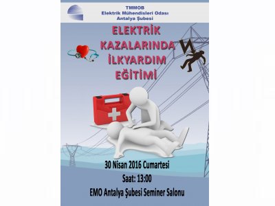 ELEKTRİK KAZALARINDA İLK YARDIM SEMİNERİ