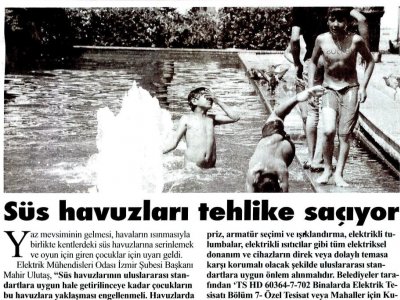 SÜS HAVUZLARI TEHLİKE SAÇIYOR (İLKSES)