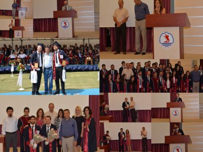 OMÜ 2015-2016 ÖĞRETİM YILI MEZUNİYET TÖRENİ YAPILDI
