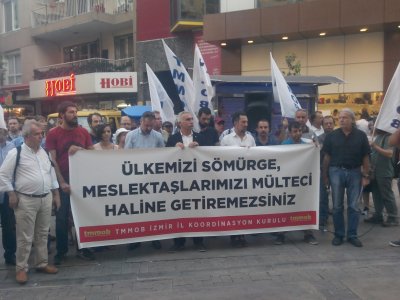 YABANCIYA SINIRSIZ MESLEKİ YETKİ TASARISI PROTESTO EDİLDİ