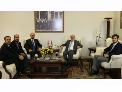 DÜZCE VALİLİĞİNE DÜZCE TEMSİLCİLİĞİ TARAFINDAN ZİYARET GERÇEKLEŞTİRİLDİ