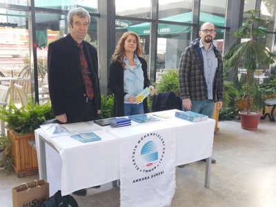 ODTÜ TEKNOKENTTE EMO ANKARA ŞUBESİ MASASI AÇILDI