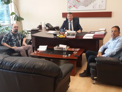 İVEDİK ORGANİZE SANEYİ BÖLGESİ MÜDÜRÜNÜ ZİYARET ETTİK