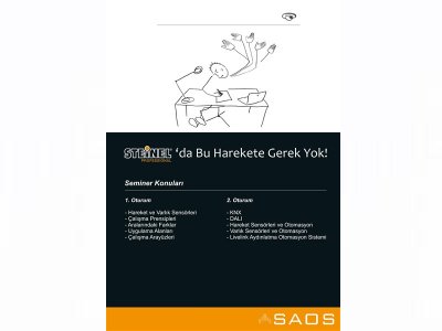  SENSÖR VE AYDINLATMA OTOMASYONU  TEKNOLOJİLERİ TEKNİK    SEMİNER