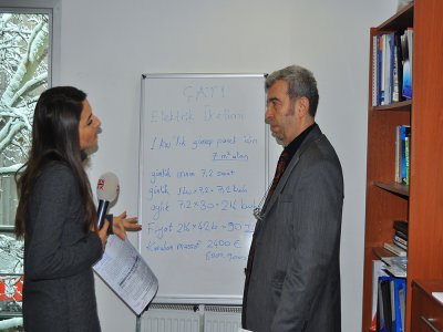 FATİH KAYMAKÇIOĞLU HABERTÜRKE KONUTLARDA GÜNEŞ ENERJİSİNDEN ELEKTRİK ÜRETİMİNİN KULLANIMI KONUSUNDA BİLGİLER VERDİ