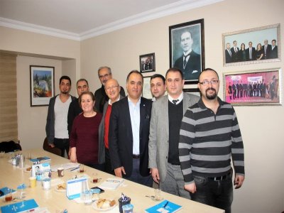 CHP ESKİŞEHİR MİLLETVEKİLİ UTKU ÇAKIRÖZER ŞUBEMİZİ ZİYARET ETTİ