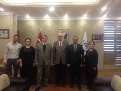 ODUNPAZARI BELEDİYESİ BAŞKANI KAZIM KURT ZİYARET EDİLDİ