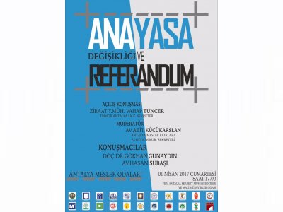 PANEL:ANAYASA DEĞİŞİKLİĞİ VE REFERANDUM