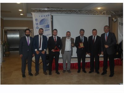 ELEKTRİK MÜHENDİSLERİ ODASI MERSİN ŞUBE  VE  SİGMA ELEKTRİK ORTAKLIĞIYLA `AG KORUMA VE KONTROL ELEMANLARI SEMİNERİ `DÜZENLENDİ