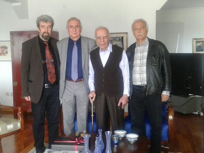 TEK ESKİ GENEL MÜDÜRÜ GÜLTEKİN TÜRKOĞLUNA ODA ÇALIŞMALARINA KATKISINDAN DOLAYI PLAKET VERİLDİ