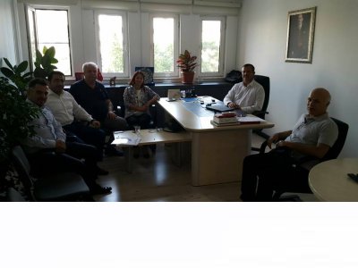 GAZDAŞ BÖLGE MÜDÜRÜ ZİYARET EDİLDİ.