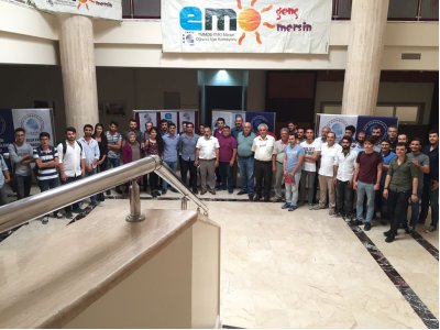 9 EKİM 2017 PAZARTESİ GÜNÜ MERSİN ÜNİVERSİTESİ UĞUR ORAL KÜLTÜR MERKEZİNDE EMO GENÇ KOKTEYLİ DÜZENLENDİ.