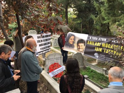 K.TÜLİN AYDIN MEZARI BAŞINDA ANILDI