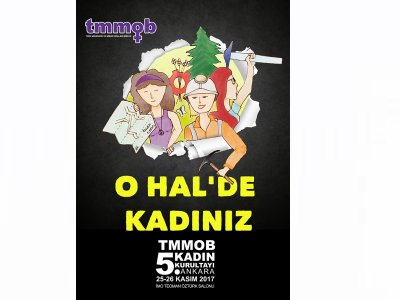 TMMOB 5. KADIN KURULTAYI DÜZENLENİYOR