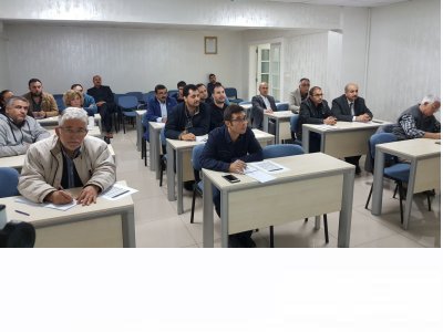 ŞUBEMİZDE BİLİRKİŞİLİK TEMEL EĞİTİMİ DÜZENLENDİ