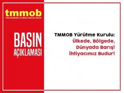 ÜLKEDE, BÖLGEDE, DÜNYADA BARIŞ. İHTİYACIMIZ BUDUR!