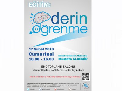 DERİN ÖĞRENME EĞİTİMİ DÜZENLENECEK