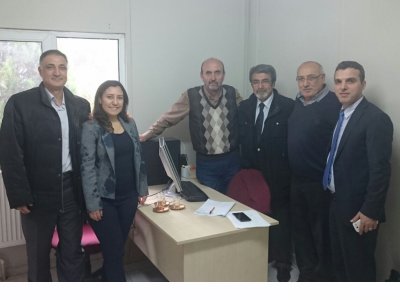 ÜYE ZİYARETİ GERÇEKLEŞTİRİLDİ.