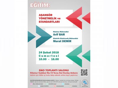 ASANSÖR YÖNETMELİK VE STANDARTLARI EĞİTİMİ