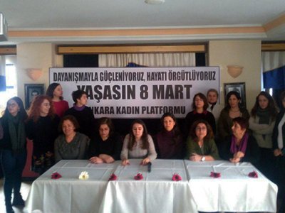 8 MART DÜNYA KADINLAR GÜNÜNDE ANKARADA KİTLESEL BASIN AÇIKLAMASI DÜZENLENECEK