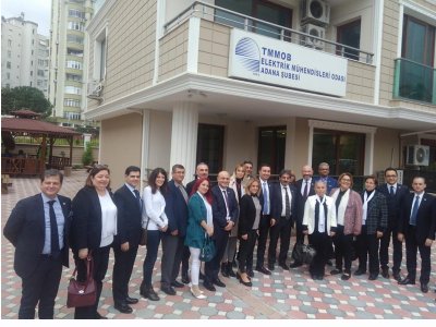 İYİ PARTİ KURUCULAR KURULU VE ADANA TEŞKİLATI 2 MART 2018 TARİHİNDE ŞUBEMİZİ ZİYARET ETTİ.