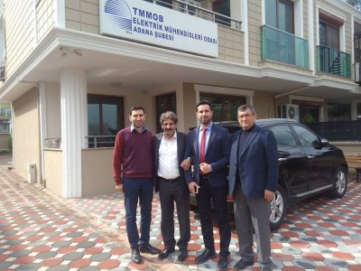 SEYHAN BELEDİYESİ BAŞKAN YARDIMCISI İNŞAAT MÜHENDİSİ HIDIR ÇAK, 1 MART 2018 TARİHİNDE ŞUBEMİZİ ZİYARET ETTİ.