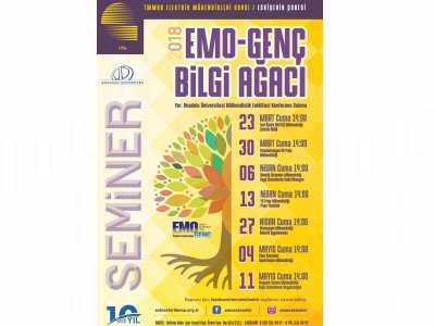 ANADOLU ÜNİVERSİTESİ`NDE EMO-GENÇ BİLGİ AĞACI BAŞLIYOR