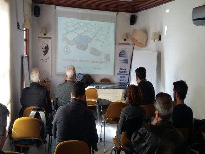 EMO MUĞLA TEMSİLCİLİĞİNDE MİSEM KAPSAMINDA GÜNEŞ ENERJİSİ SİSTEMLERİ TESİSATI EĞİTİMİ YAPILDI