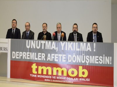 1-7 MART DEPREM  HAFTASI KONULU BASIN AÇIKLAMASI DÜZENLENDİ