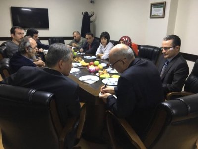 TÜRK TELEKOM TRABZON  BÖLGE MÜDÜRÜ VE BÖLGE MÜDÜR YARDIMCISINDAN ŞUBEMİZİ ZİYARET