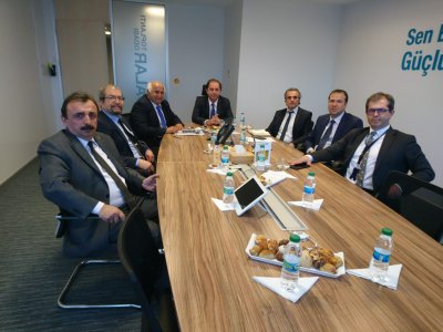 AYEDAŞ YETKİLİLERİYLE GÖRÜŞME YAPILDI