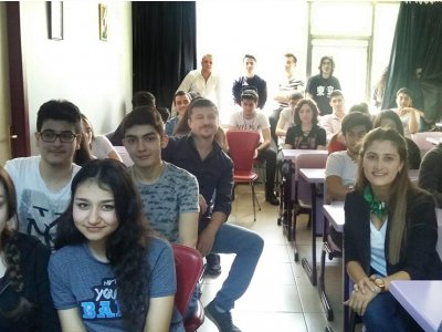 FİNAL LİSESİ`NDE MESLEK TANITIMI YAPILDI