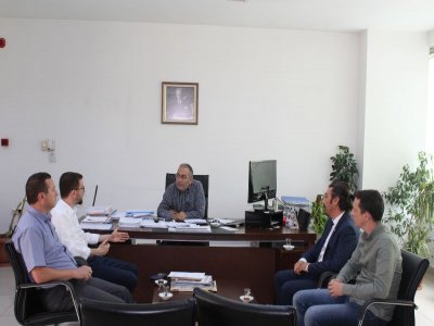 TEPEBAŞI BELEDİYESİ İMAR VE ŞEHİRCİLİK MÜDÜRÜ ZİYARET EDİLDİ