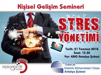 KİŞİSEL GELİŞİM SEMİNERİ `STRES YÖNETİMİ`