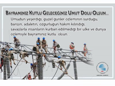 BAYRAMINIZ KUTLU GELECEĞİNİZ UMUT DOLU OLSUN...