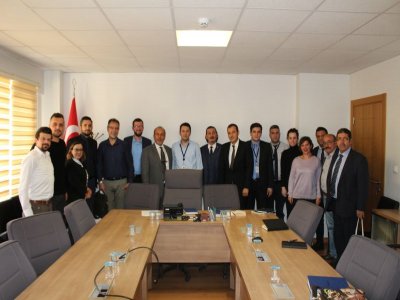 OEDAŞ YÖNETİCİLERİ İLE TOPLANTI YAPILDI