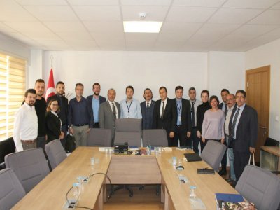 OEDAŞ YÖNETİCİLERİ İLE TOPLANTI YAPILDI