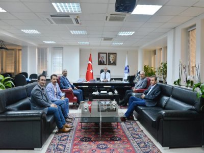 EMO SAKARYA TEMSİLCİLİĞİ TARAFINDAN SAKARYA ÜNİVERSİTESİ REKTÖRLÜĞÜ ZİYARET EDİLDİ.