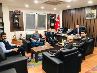 TES-İŞ SAMSUN ŞUBE BAŞKANI GÖKAY ÖZDAL ZİYARET EDİLDİ