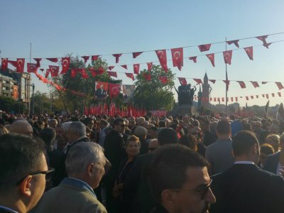 10 KASIM ANMA TÖRENİNE KATILIM SAĞLADIK