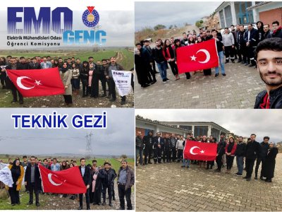 SOLARTÜRK ENERJİ VE GASKİ İÇMESUYU ARITMA TESİSLERİ`NE TEKNİK GEZİ DÜZENLENDİ