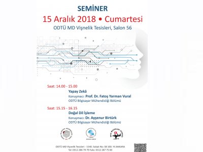 YAPAY ZEKÂ VE DOĞAL DİL İŞLEME SEMİNERİ