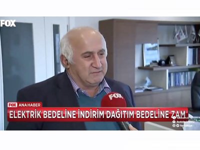 ELEKTRİK BEDELİNE İNDİRİM DAĞITIM BEDELİNE ZAM - FOX TV  5 OCAK 2019