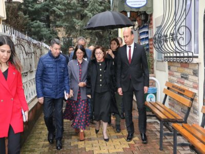 GAZİANTEP BÜYÜKŞEHİR BELEDİYE BAŞKANI SAYIN FATMA ŞAHİN ŞUBEMİZİ ZİYARET ETTİ