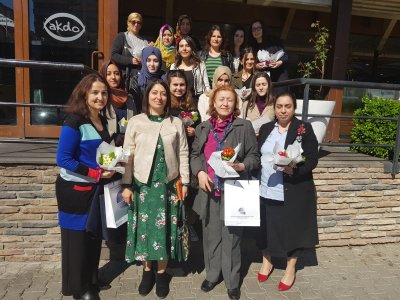 KAHRAMANMARAŞ TEMSİLCİLİĞİMİZDEKİ KADIN ÜYELERİMİZLE TOPLANTI DÜZENLENDİ