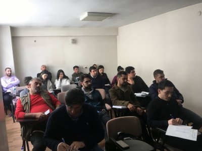 ELEKTRİK TESİSLERİNDE TOPRAKLAMALAR EĞİTİMİ EMO GEBZE TEMSİLCİLİĞİ`NDE YAPILDI.