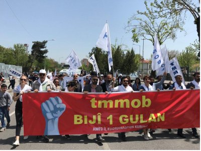 1 MAYIS BİRLİK MÜCADELE DAYANIŞMA GÜNÜNDE ALANLARDAYDIK..