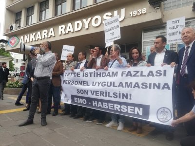 169 TRT ÇALIŞANININ TASFİYE EDİLMESİ PROTESTO EDİLDİ (WWW.GUCLUANADOLUGAZETESİ.COM, 23.05.2019)