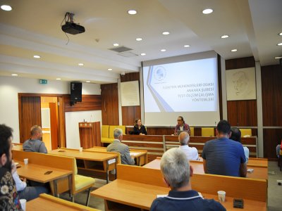 SMM ÜYELERİMİZLE TEST ÖLÇÜM ÇALIŞMA YÖNTEMLERİ TOPLANTISI DÜZENLENDİ